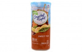 Crystal Light Sweet Tea (Made With Black Tea) Drink Mix  Plastic Container  44.3 grams